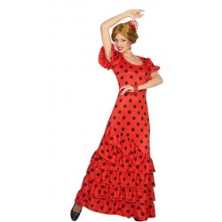 Disfraz de Flamenca Rojo...