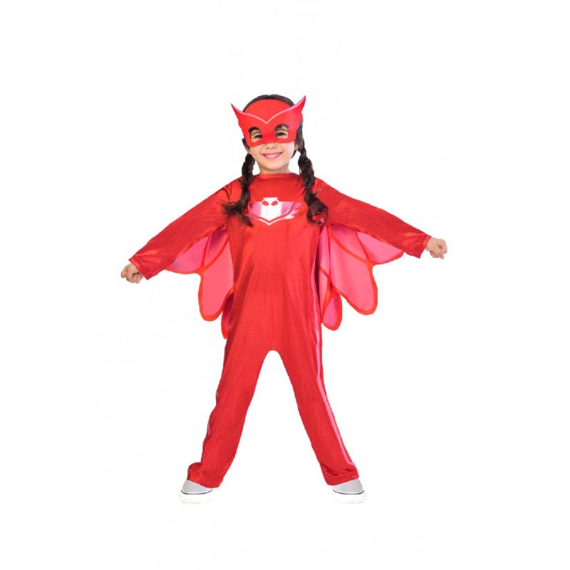 Disfraz de PJ Masks Buita Roja para niña