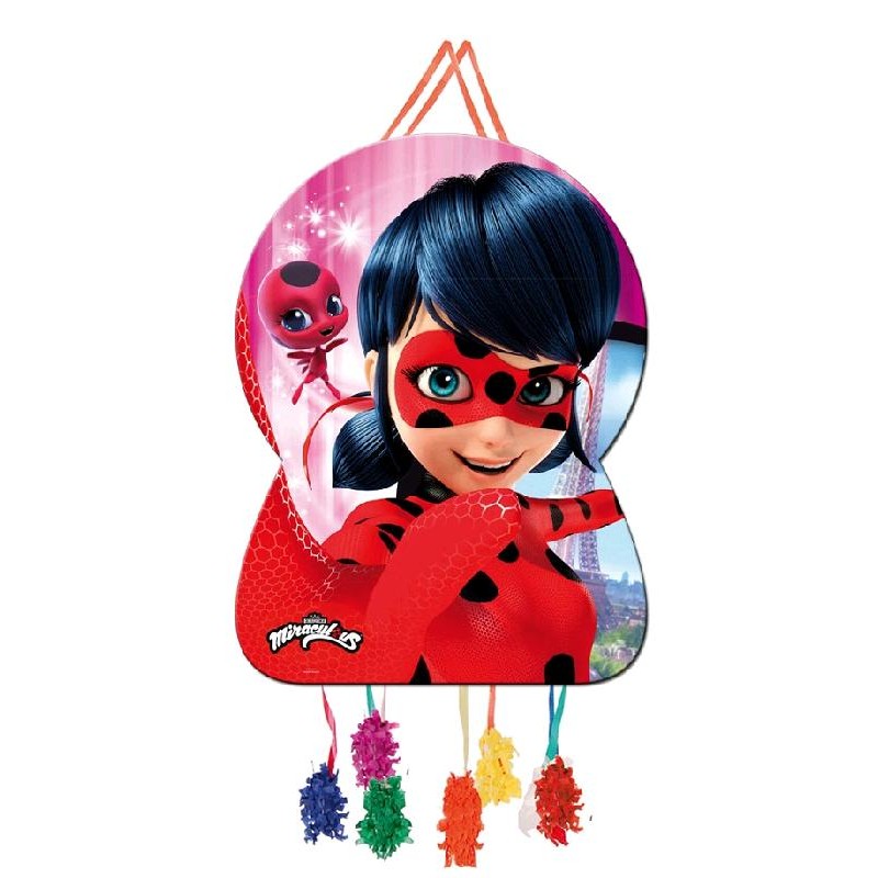 Piñata Ladybug Silueta