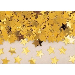 Confeti Estrellas Doradas...