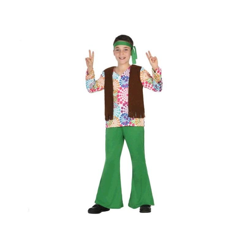 Disfraz de Hippie para niño 