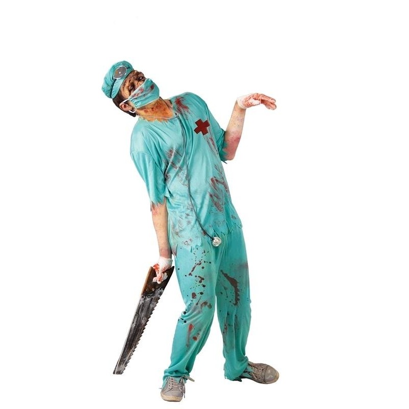 Disfraz de Cirujano Zombie adulto