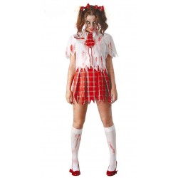 Disfraz Colegiala Zombie Mujer 