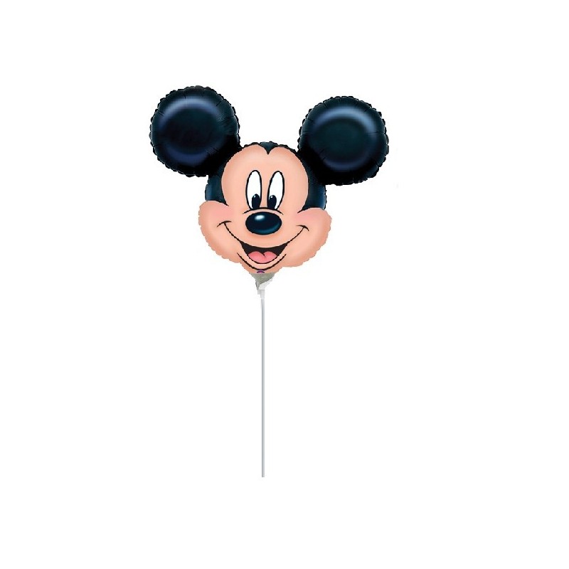 Globo Mini de Mickey 9" con Varilla