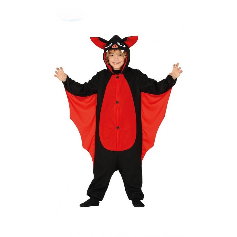 Disfraz de Murciélago Rojo para niños