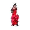 Disfraz de Manola Rojo para mujer