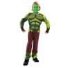 Disfraz de Monstruo Verde para niño