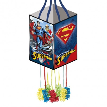 Piñata de Superman 20 x 35 cm.