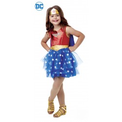 otro Manual Fuente Disfraz de Wonder Woman Classic para niña