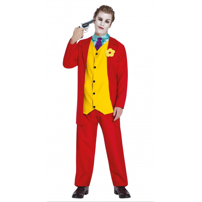 Disfraz de Joker Rojo para hombre
