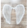 Alas de Angel Blancas 45 X 49 cm.