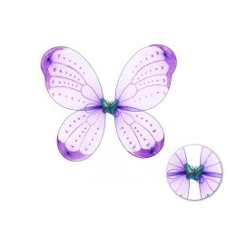 Alas de Mariposa Violetas