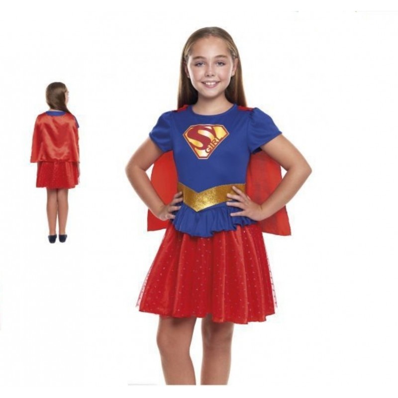 Disfraz de Super Girl para niña