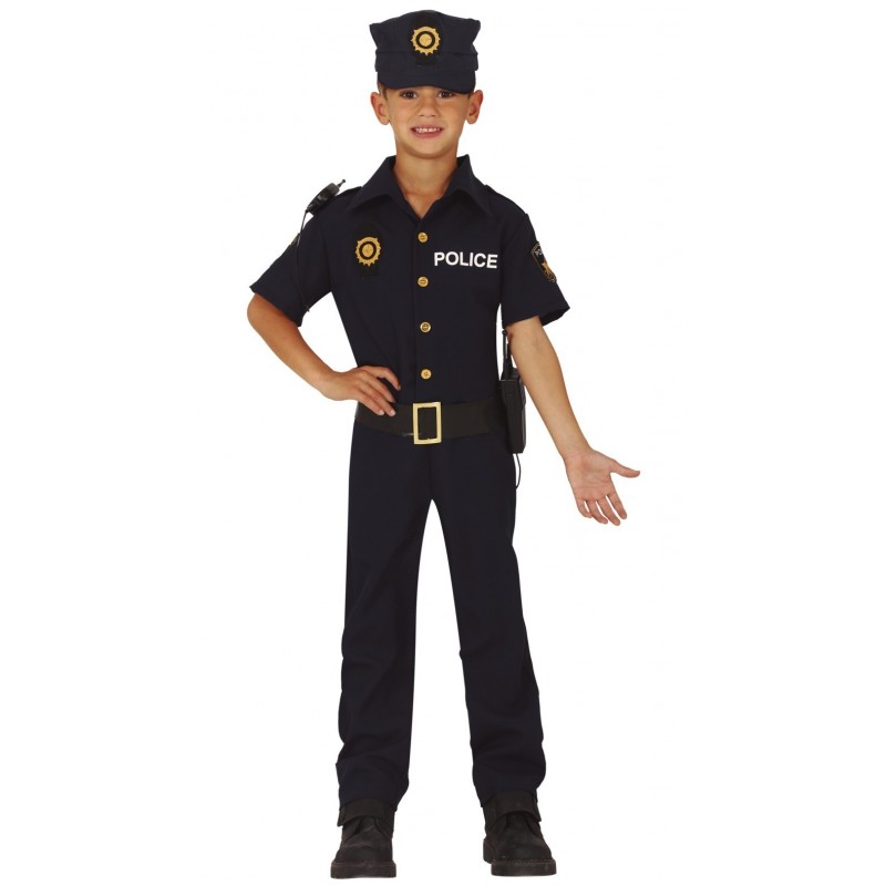 Disfraz de Policía Nacional para niños