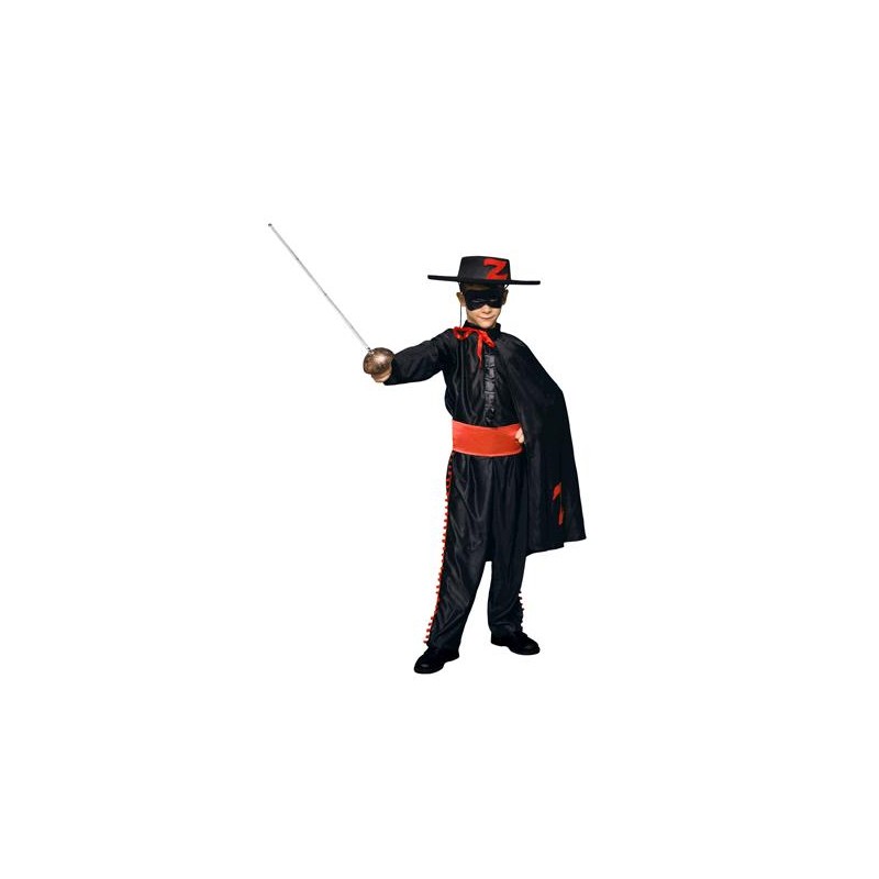 Disfraz de Zorro Heroe para niño