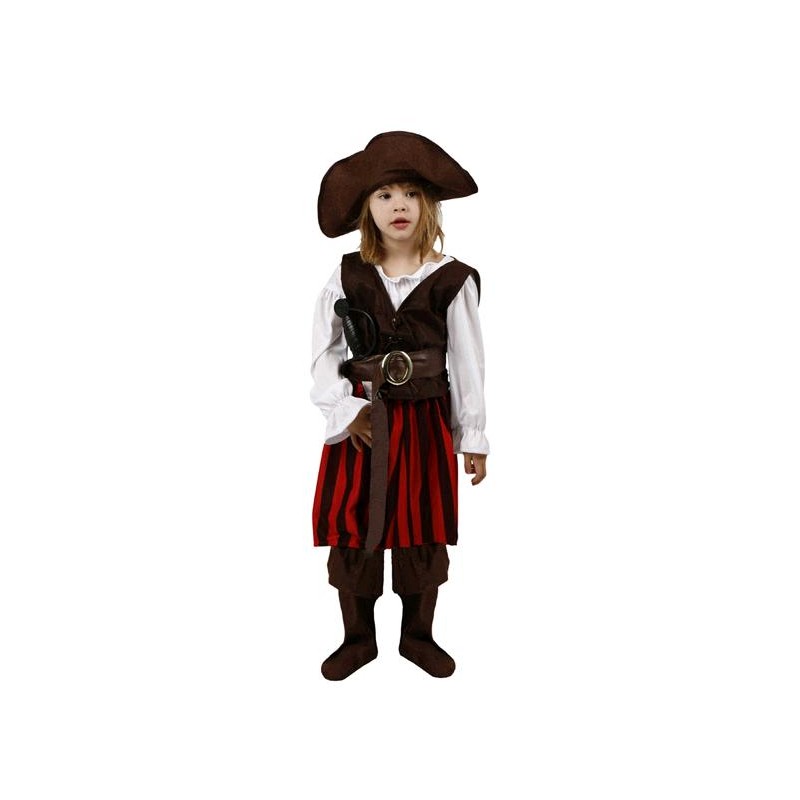 Disfraz de Pirata para niña