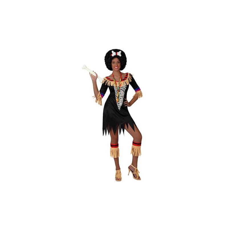 Disfraz de Zulú para mujer