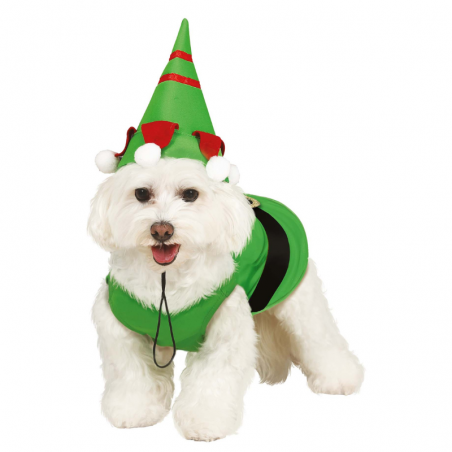 Disfraz de Elfo para mascotas