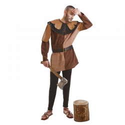 Disfraz de Leñador Medieval Adulto