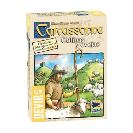 CARCASSONNE: COLINAS Y OVEJAS (EXPANSION)