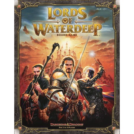 D&D TABLERO: LORDS OF WATERDEEP juego en inglés