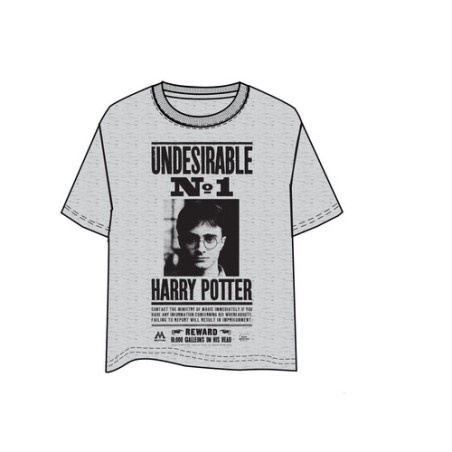 CAMISETA HARRY POTTER UNDESIRABLE Nº1 L