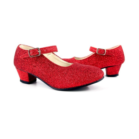 Zapatos con Purpurina Rojos...