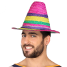 Sombrero Mexicano Multicolor 33cm - Auténtico y Festivo