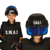 Casco de Policía SWAT para Niños - Accesorio Realista para Disfraz