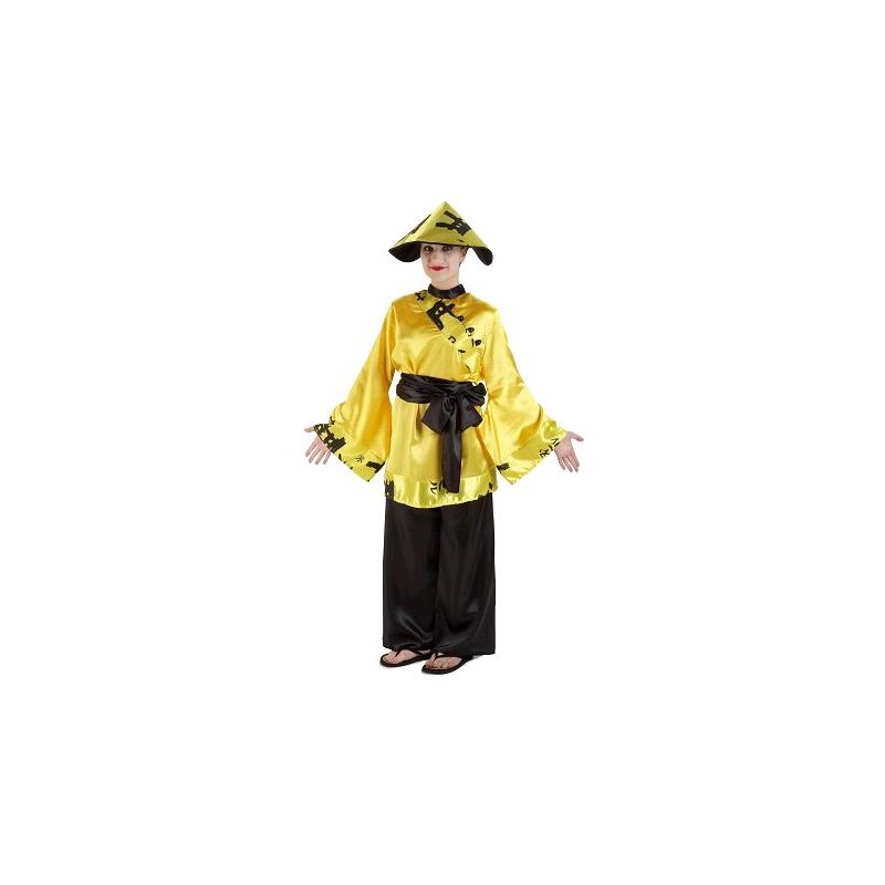 Disfraz de China Amarilla para mujer