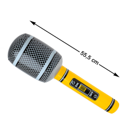 Micrófono Hinchable 55cm