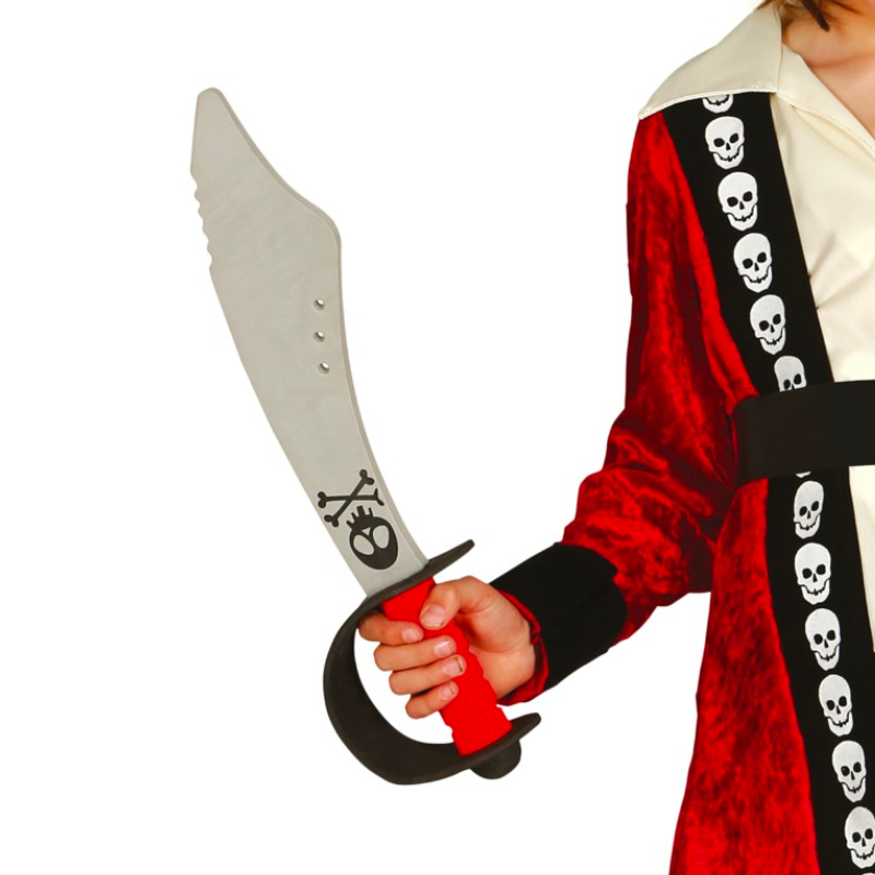 Accesorio Para Adulto Espada Pirata Rosada Halloween