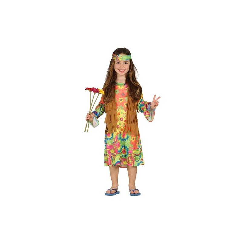 Disfraz de Hippie para niña