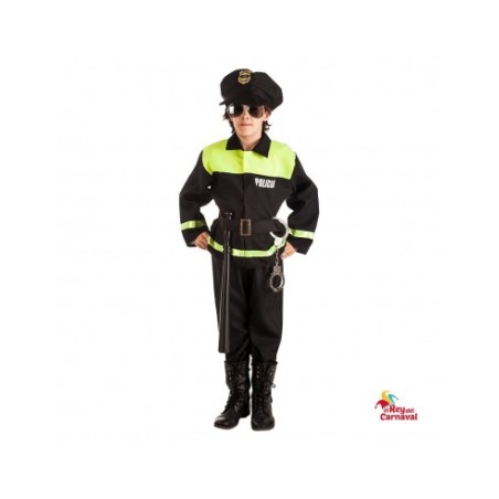 Disfraz Policia Niño 8-10 Años