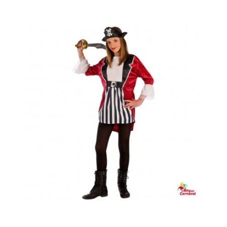 Disfraz Pirata Chica 2-3 Años