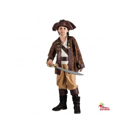 Disfraz Pirata Lujo 3-5 Años