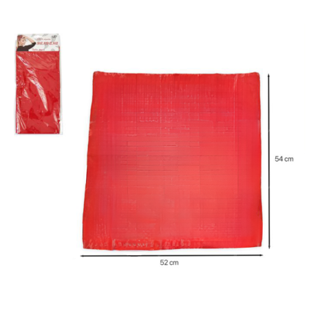 Pañuelo Rojo liso 54x52cm
