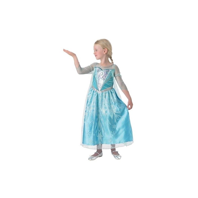 Disfraz Frozen Elsa Premium para niña