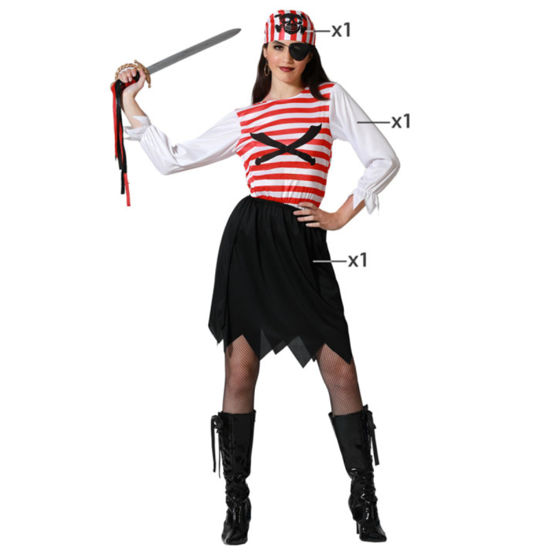 Disfraz Pirata Bucanera Adulto
