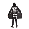 Set Súper Héroe Esqueleto - Capa + Antifaz Halloween Infantil
