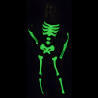Disfraz Skelita Negro Glow In Dark Adulto