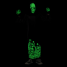 Disfraz Skull Siniestro Negro Glow In Dark Infantil