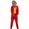 Disfraz de Joker Rojo para niño