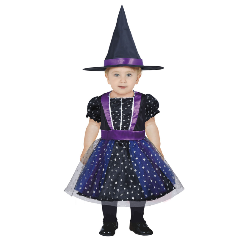 Disfraces de Halloween para niños de 0 a 8 años, vestido de princesa, falda  de bruja