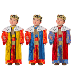 Disfraz de Rey Mago para Bebé - Majestuosidad en Miniatura