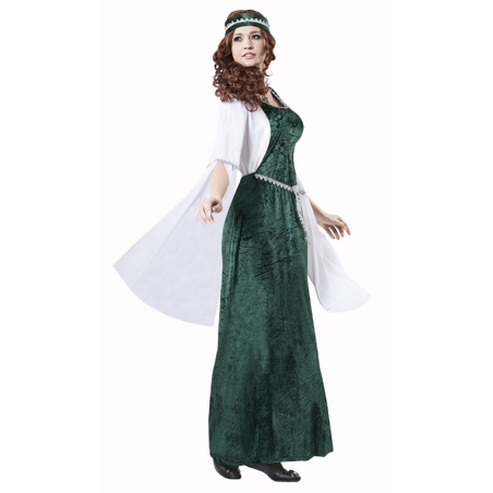 Disfraz Medieval Verde Adulta