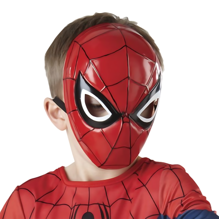 Máscara de Spiderman Infantil - Aventuras Heroicas