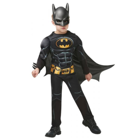 Disfraz de Batman Black Core Infantil - Heroísmo Nocturno