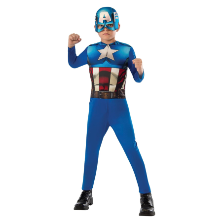 Disfraz de Capitán América Infantil - Valiente y Heroico