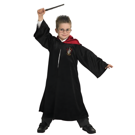 Disfraz Mago Harry Potter Infantil - Túnica Mágica Deluxe